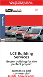 Mobile Screenshot of lcsbuildingservices.com